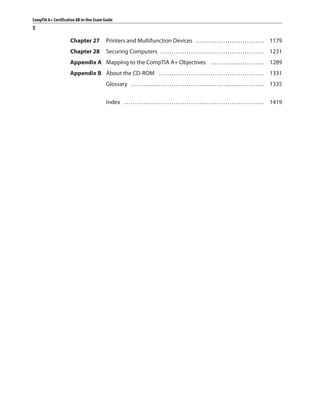 CompTIA A+ certification all-in-one exam guide (exams 220-901 & 220-902 ...
