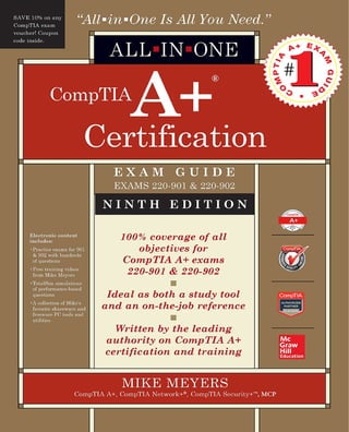 CompTIA A+ certification all-in-one exam guide (exams 220-901 & 220-902 ...