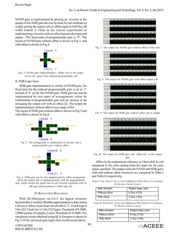 Study of Logic Gates Using Quantum Cellular Automata | PDF