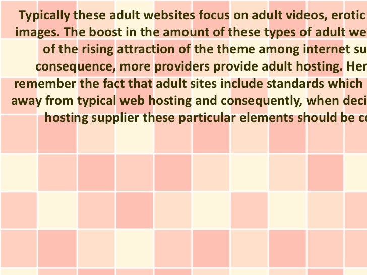 For sex web hosting for adult sites panties