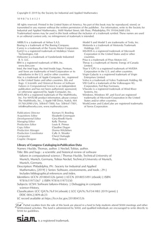 Bits And Bugs A Scientific And Historical Review Of Software Failures ...
