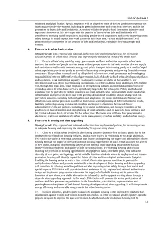 UN-Habitat Strategic Plan