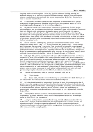 UN-Habitat Strategic Plan