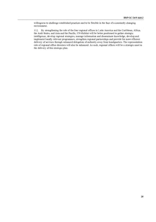 UN-Habitat Strategic Plan