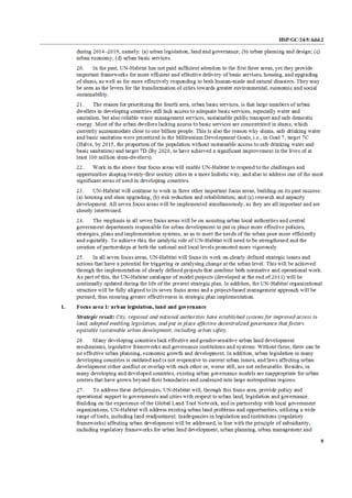 UN-Habitat Strategic Plan