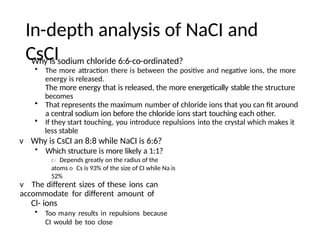 Structure Csci Chemical bonding in solids .pptx