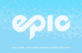 01
Logo system + Multi-Resort Marketing Efforts Application
 