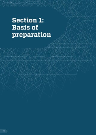 Section 1:
Basis of
preparation
72
 