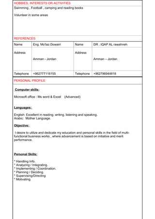 amer cv | DOC