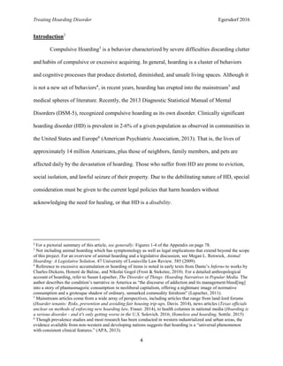 Treating Hoarding Disorder | PDF