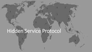 Hidden Service Protocol
 