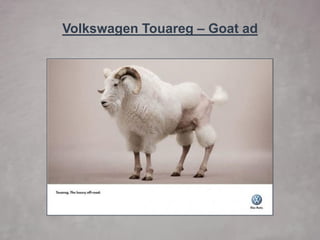 Volkswagen Touareg–Goat ad  