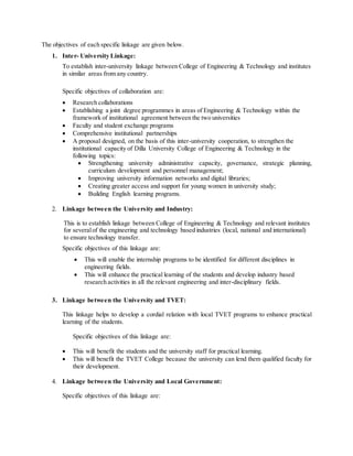 Industry LInkages | DOCX