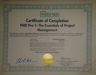 3 - InsideNGO Certificate PMD Pro 1