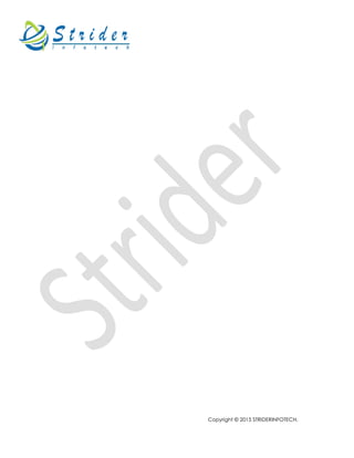 Copyright © 2015 STRIDERINFOTECH.
 