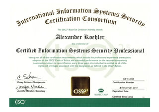 CISSP-2012-2018 by ISC2
