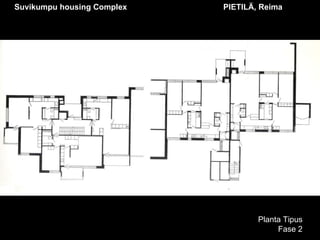 Planta Tipus Fase 2 Suvikumpu housing Complex  PIETILÄ, Reima   