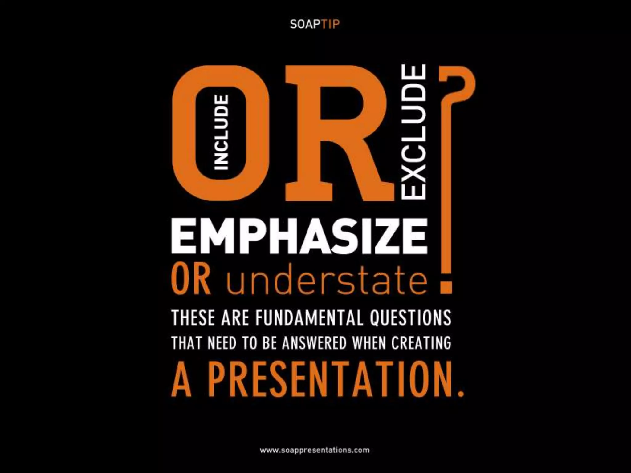 52 Presentation Tips by SOAP