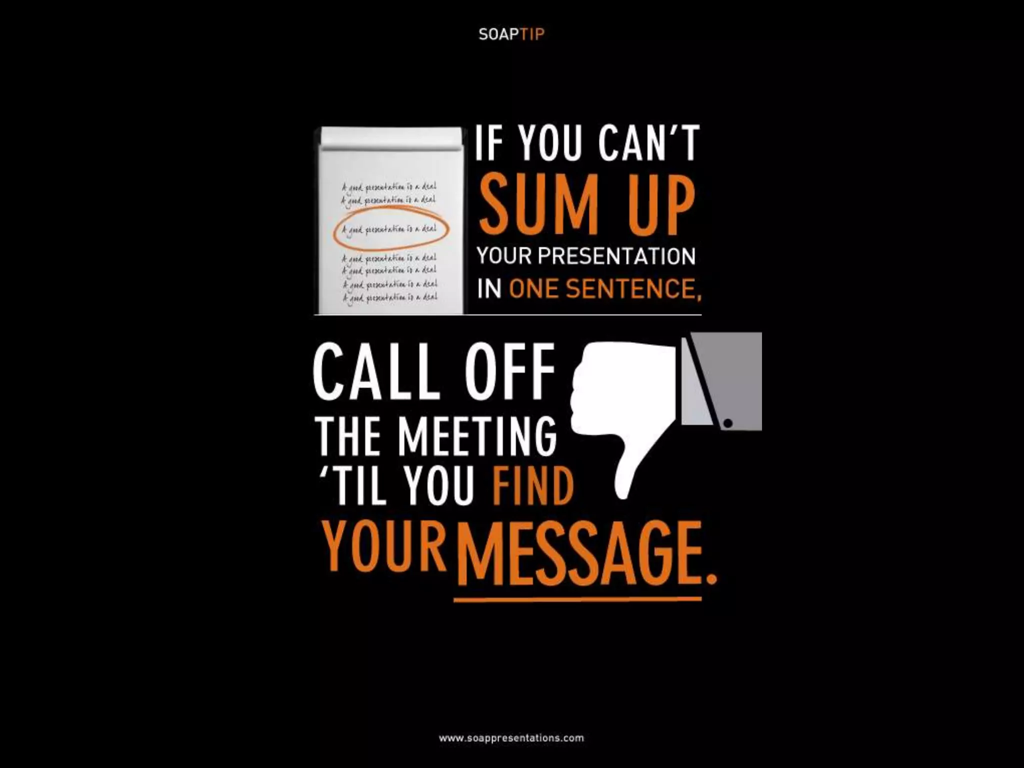 52 Presentation Tips by SOAP