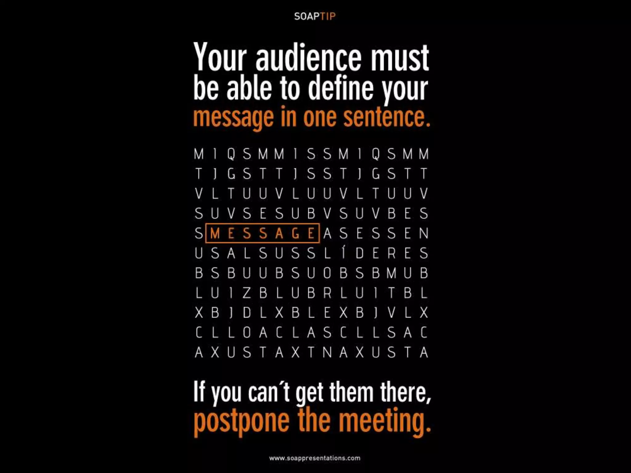 52 Presentation Tips by SOAP