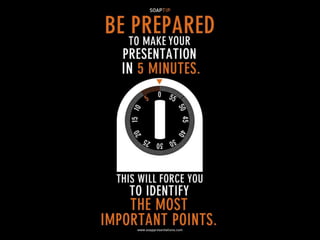 52 Presentation Tips by SOAP
