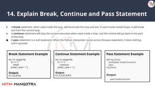 52 Python Developer Interview Question Answers | PPTX