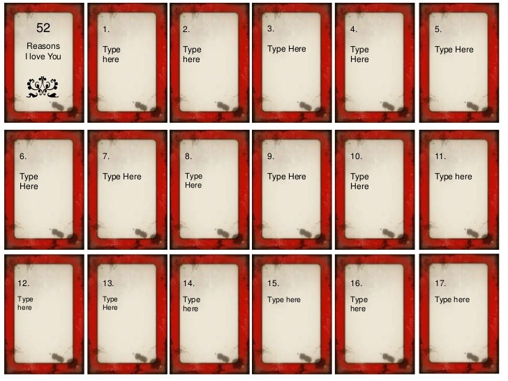 52 Reasons I Love You Blank