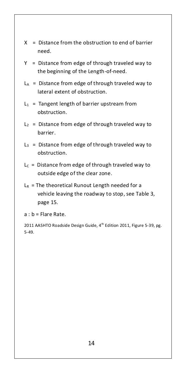 Aashto Roadside Design Guide Clear Zone