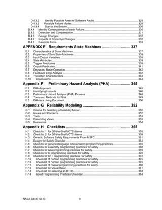 NASA Software Safety Guidebook | PDF