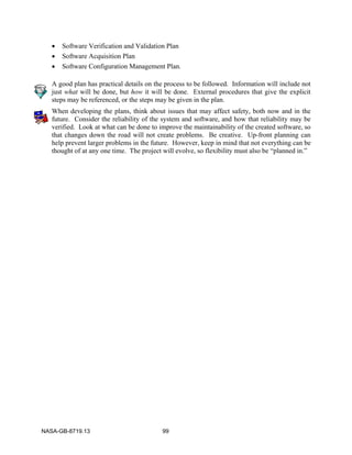 NASA Software Safety Guidebook | PDF