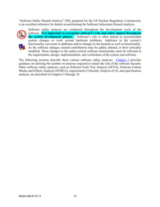 NASA Software Safety Guidebook | PDF