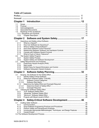 NASA Software Safety Guidebook | PDF