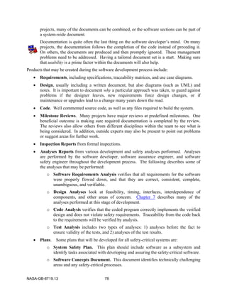 NASA Software Safety Guidebook | PDF
