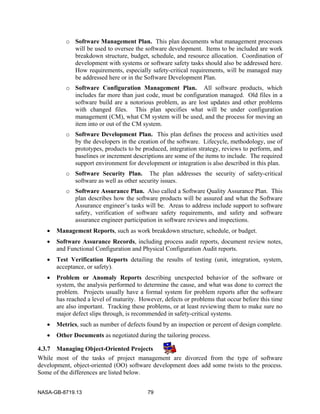 NASA Software Safety Guidebook | PDF