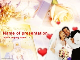 Name of presentation
2004 Company name
 