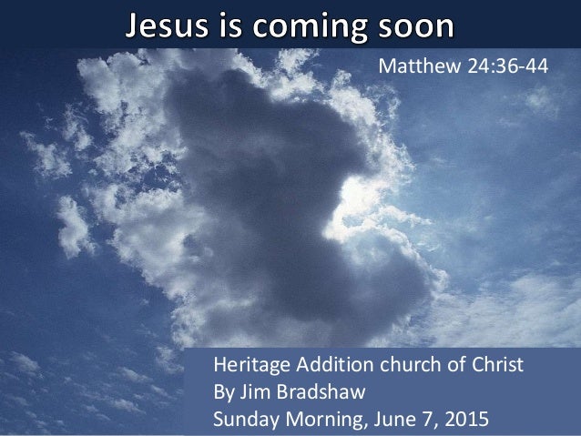 Ha35 06072015 Jesus Is Coming Soon Part 3