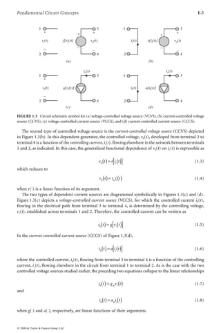 Circuit Analysis and Feedback Amplifier Theory 1st Edition Wai-Kai Chen ...