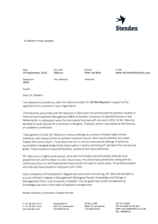 Letter of Reference_Peter de Boer