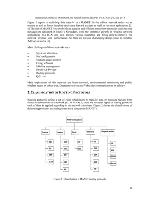 SURVEY: COMPARISON ESTIMATION OF VARIOUS ROUTING PROTOCOLS IN MOBILE AD ...