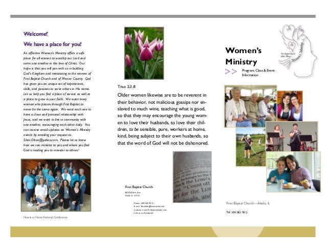 brochure en word