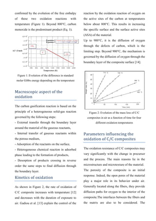 A report on oxidation protection of carbon carbon compositest | PDF ...