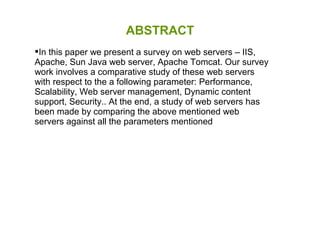 TOMCAT WEB SERVER TECHNICAL BY SAIKIRAN PANJALA | PPT