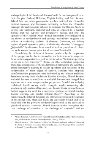 Making Sense Of Somali History Volume One Abdullahi Abdurahman | PDF