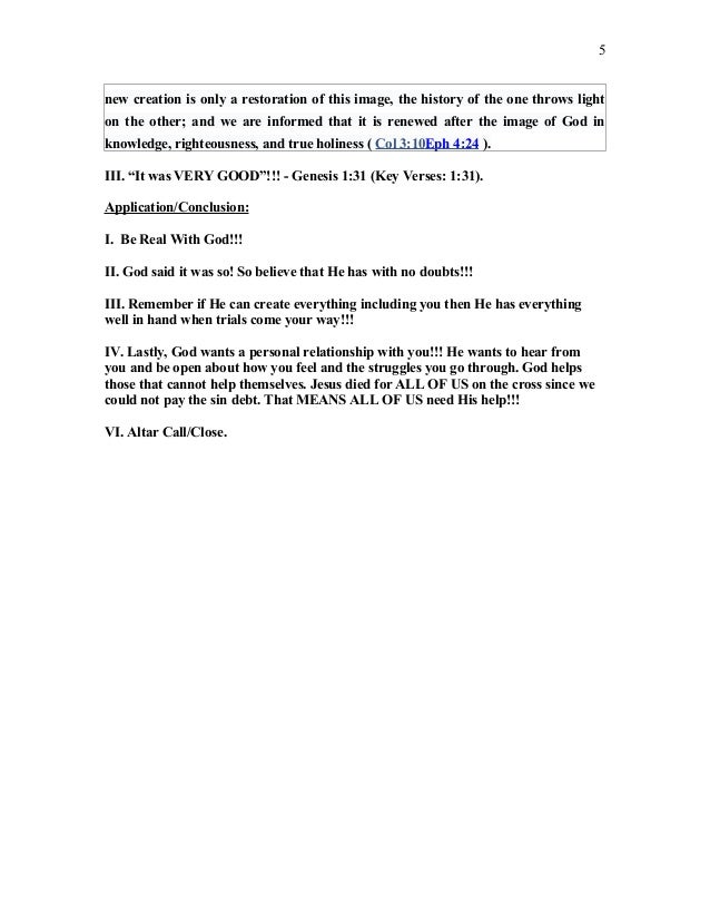 Sermon Outline On 2 6 1 7 sermon outline genesis 1 jfbc Sermon Outline On 2 6 1 7 sermon outline genesis 1 jfbc