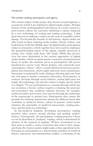Reader Participation Participatory Reading In Latemedieval England Heather Blatt | PDF
