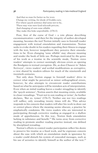 Reader Participation Participatory Reading In Latemedieval England Heather Blatt | PDF