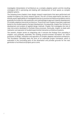 Towards A Methodology For Complex Adaptive Interactive Architecture ...