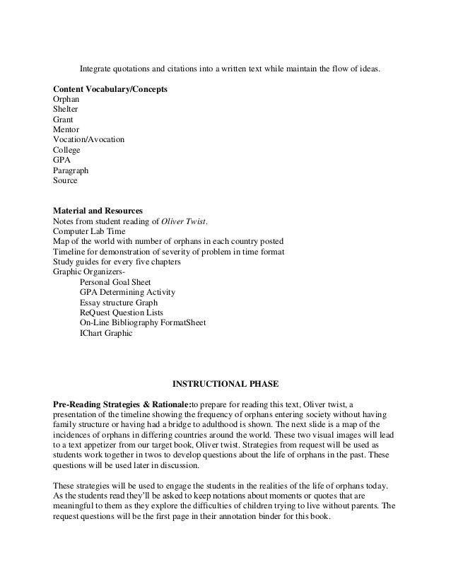 Essay on orphans