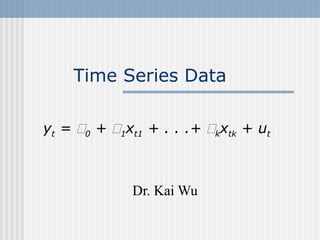 Comprehensive Introduction to Time Series Analysis and Forecasting ...