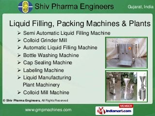 Pharmaceutical Packaging Machinery by Shiv Pharma Engineers, Ahmedabad 